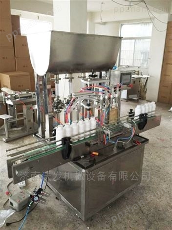邯郸沧州邢台香油玻璃水全自动4头灌装机