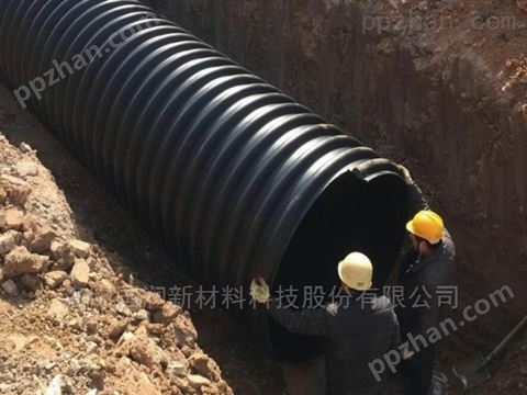 郑州1400钢带波纹管连接方法|雨水管