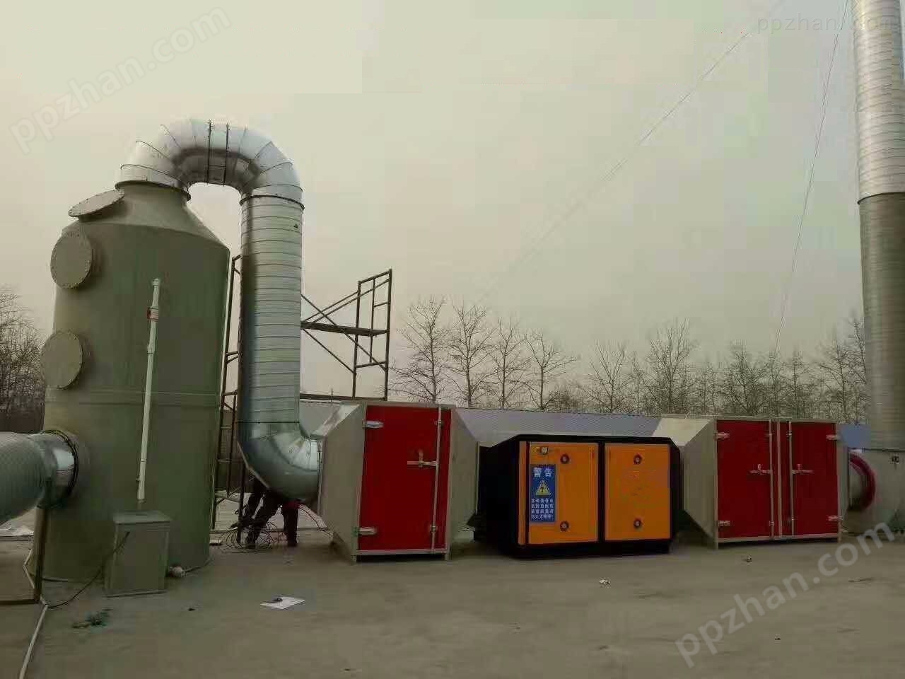 浙江皮革工厂废气处理方案