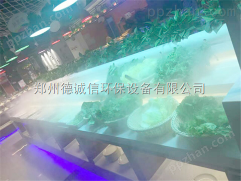 蔬菜架喷雾增湿机器郑州厂家