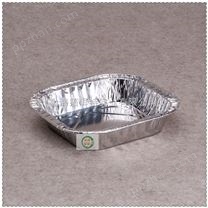 方形一次性铝箔碗.打包荤菜素菜盒烧烤盒
